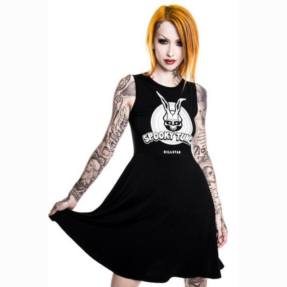 Killstar Spookytunes Skater Dress